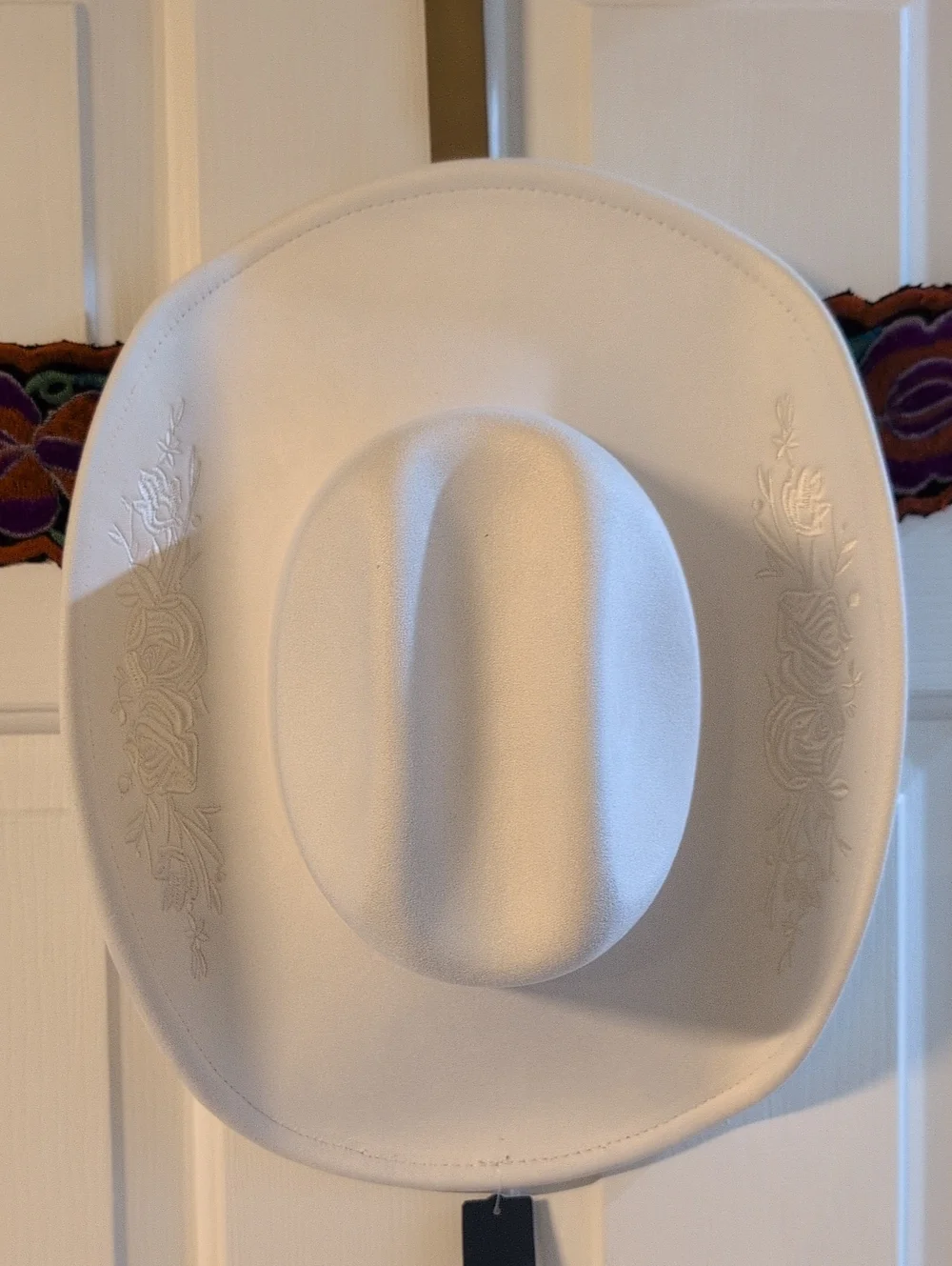 NWT Embroidered Cowboy Hat